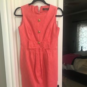 FINAL Sale Eliza J New York coral dress, sz 4, bow